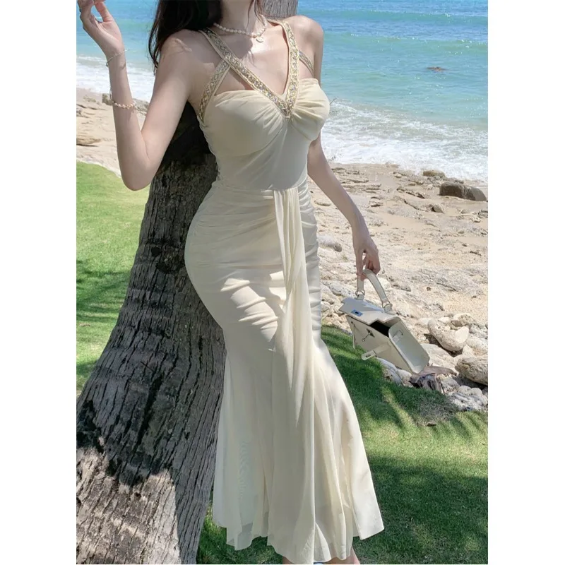 Летняя длинная юбка с высокой талией и V-образным вырезом на молнии для женщин 8-24 лет, моделирующая фигуру...
Летняя длинная юбка с высокой талией и V-образным вырезом на молнии для женщин 8-24 лет, моделирующая фигуру...