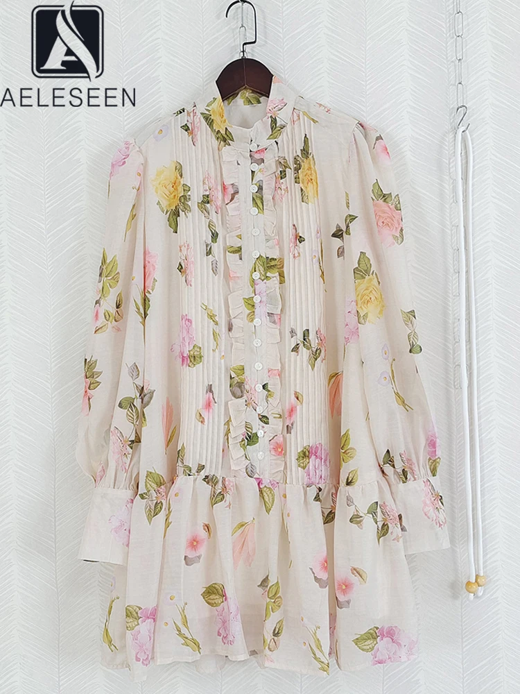 AELESEEN Bohemian Women Summer Dress Lantern Sleeve Runway Fashion Yellow Flower Print Hollow Out Belt Pleated Loose Holiday
AELESEEN Bohemian Women Summer Dress Lantern Sleeve Runway Fashion Yellow Flower Print Hollow Out Belt Pleated Loose Holiday