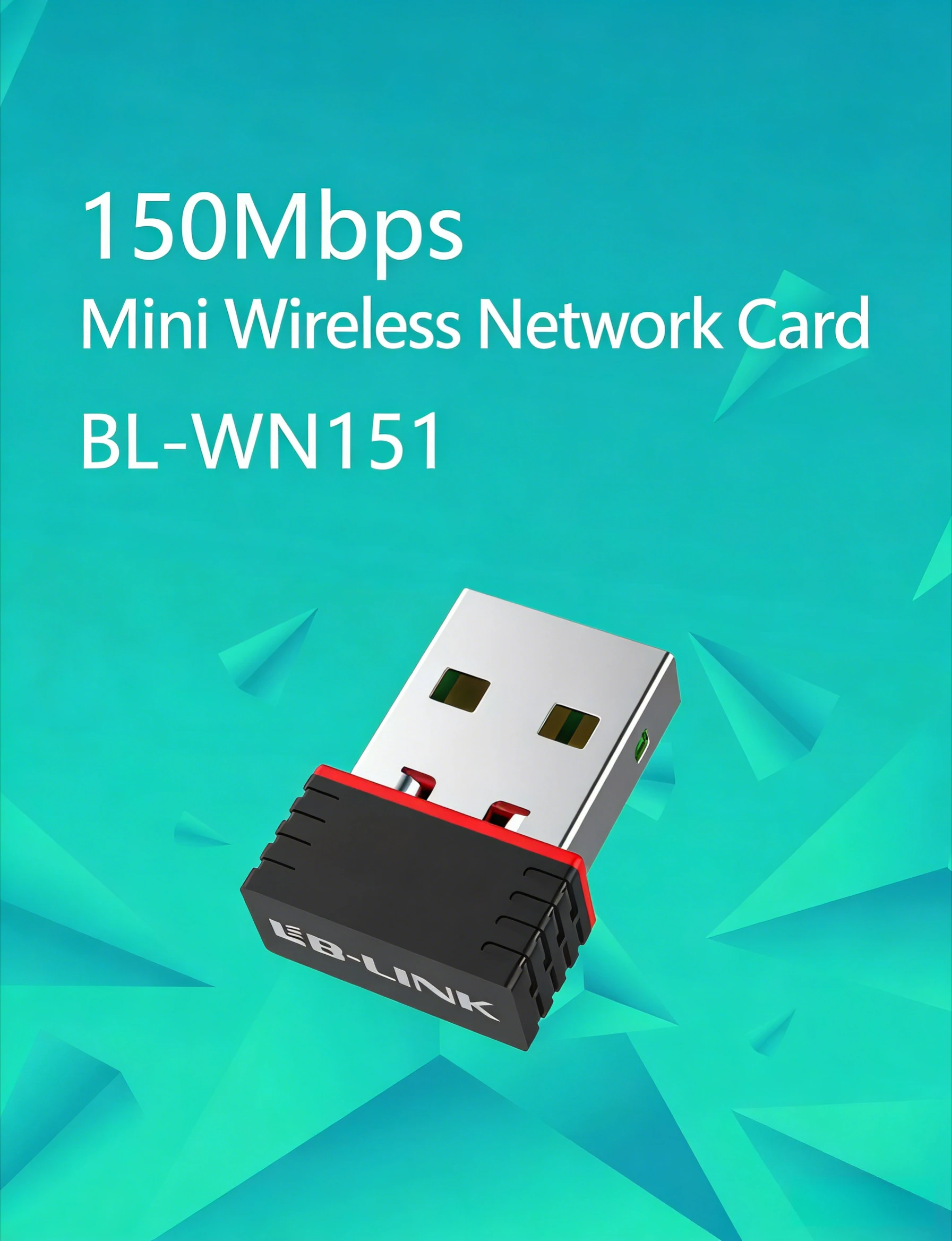 WN151 USB WiFi Adapter MT7601UN 2.4G Wireless Network Card Receiver Transmitter Portable WiFi for PC Laptop
WN151 USB WiFi Adapter MT7601UN 2.4G Wireless Network Card Receiver Transmitter Portable WiFi for PC Laptop