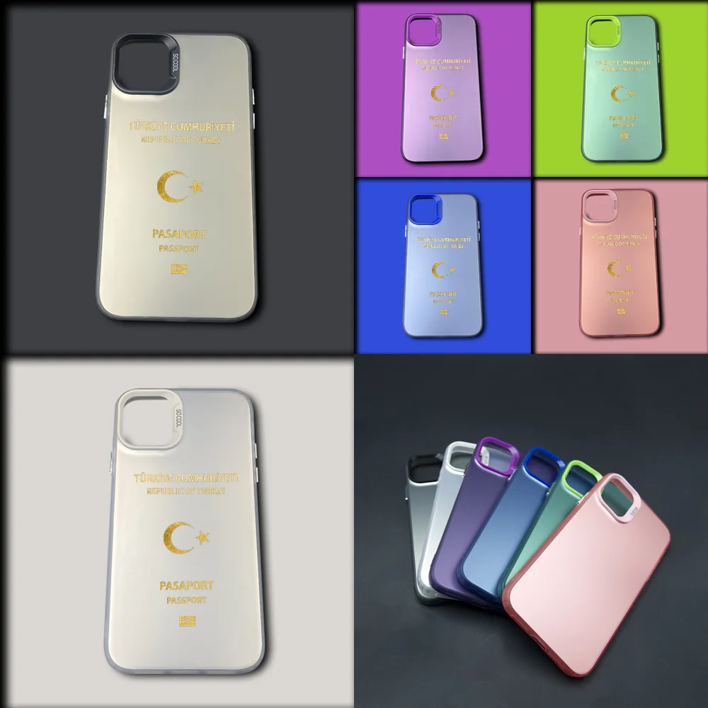 Turkey Passport Phone Case For iPhone 16,15,14,13,12,11,Mini,Pro,MAX Color Drop Matte Shockproof Back Cover
Turkey Passport Phone Case For iPhone 16,15,14,13,12,11,Mini,Pro,MAX Color Drop Matte Shockproof Back Cover