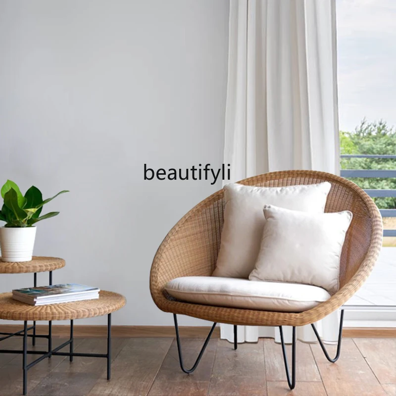 Balcony rattan weaving, courtyard garden terrace B & B leisure, with outdoor rattan chairs and small sofas
Balcony rattan weaving, courtyard garden terrace B & B leisure, with outdoor rattan chairs and small sofas
