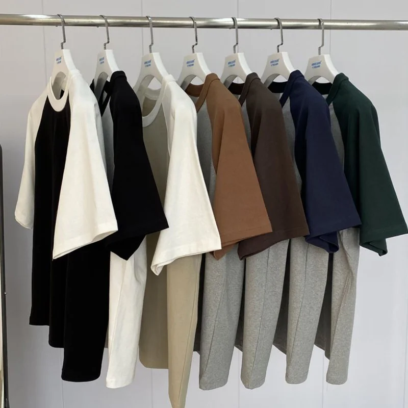 300g Mens Oversized 100% Cotton T-shirts for Summer Brand Quality Vintage Plain Heavy Tee Hight Street Casual Loose Fit Tops
300g Mens Oversized 100% Cotton T-shirts for Summer Brand Quality Vintage Plain Heavy Tee Hight Street Casual Loose Fit Tops