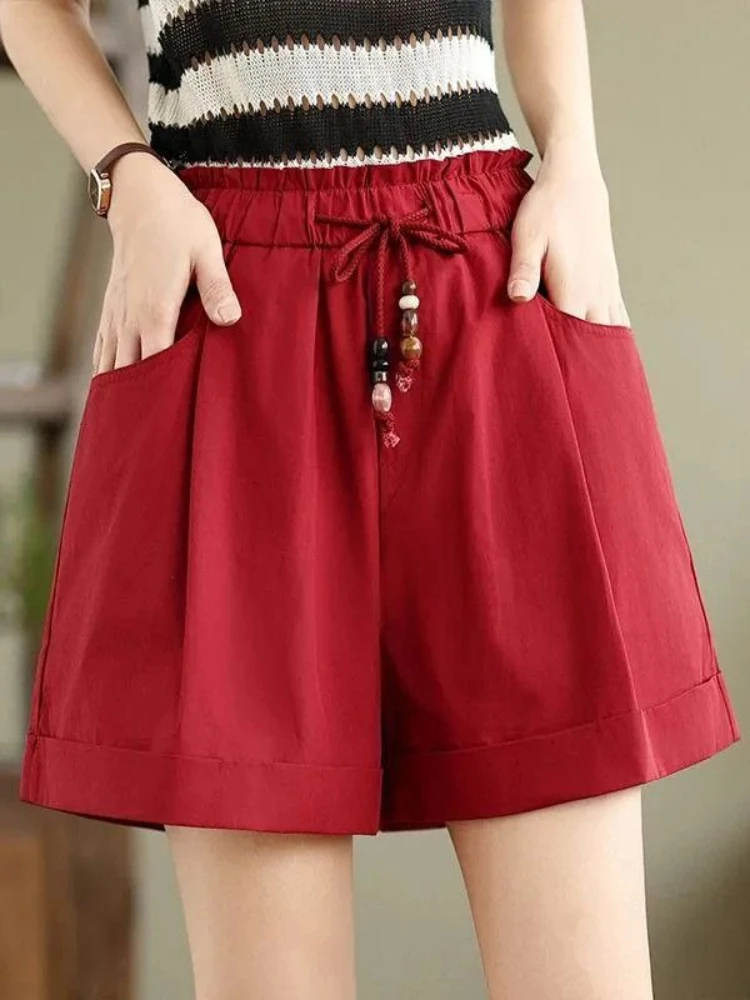 Women's Summer Shorts 5 Inch Length A Line Ruffle Waist Wide Leg Lightweight Casual Loose Fit for Beach Vacation Daily Wear
Women's Summer Shorts 5 Inch Length A Line Ruffle Waist Wide Leg Lightweight Casual Loose Fit for Beach Vacation Daily Wear