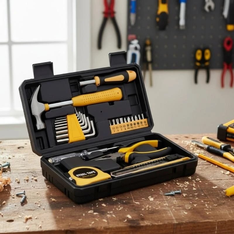 25PC Comprehensive Repair Tool Convenient Storage Case for Home Improvement Tasks M4YD
25PC Comprehensive Repair Tool Convenient Storage Case for Home Improvement Tasks M4YD