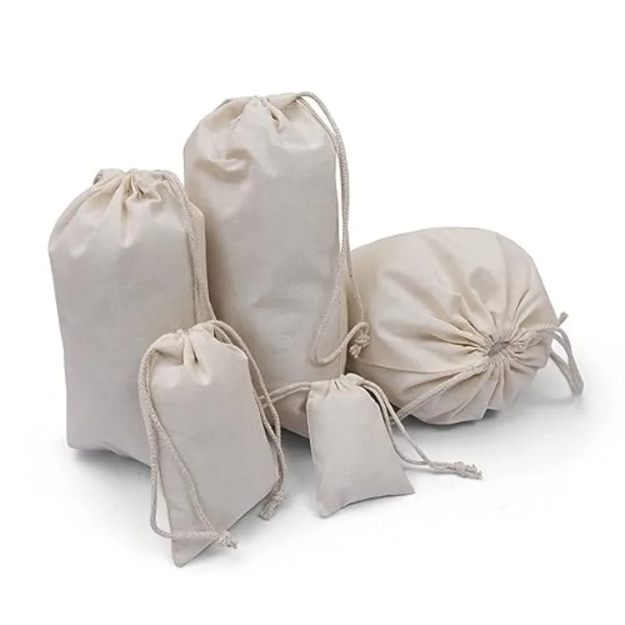 0Pcs Premium Cotton Muslin Double Drawstring Bags Reusable Bag Natural Cotton Bags with Drawstring Produce Bags Bulk Gift Bag J
0Pcs Premium Cotton Muslin Double Drawstring Bags Reusable Bag Natural Cotton Bags with Drawstring Produce Bags Bulk Gift Bag J