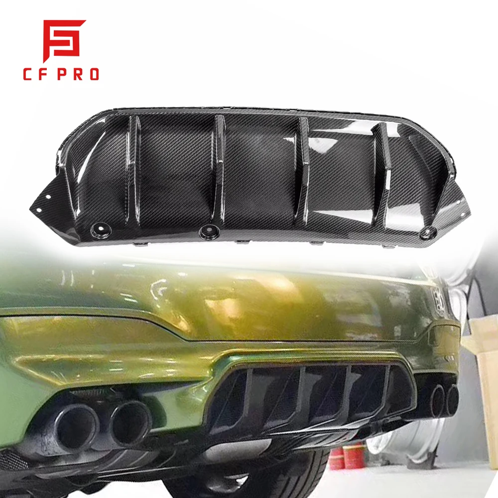 Carbon Fiber Car Rear Bumper Diffuser Lip For BMW F90 M5 G30 Rear Spoiler Car Accessories
Carbon Fiber Car Rear Bumper Diffuser Lip For BMW F90 M5 G30 Rear Spoiler Car Accessories