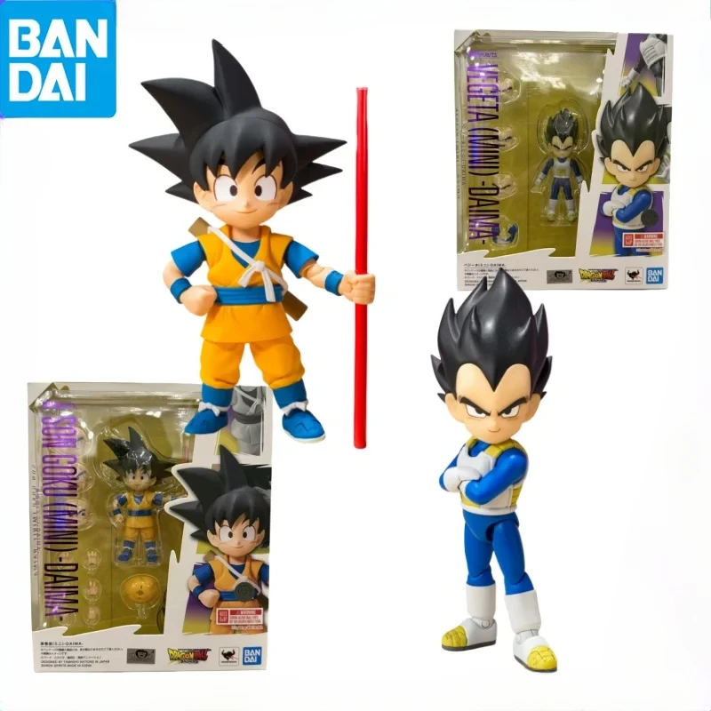 Bandai in Stock Original S.H.Figuarts SHF DragonBall DAIMA Anime -SON GOKU (MINI)&VEGETA (MINI)- Action Figures Toys Collectible
Bandai in Stock Original S.H.Figuarts SHF DragonBall DAIMA Anime -SON GOKU (MINI)&VEGETA (MINI)- Action Figures Toys Collectible