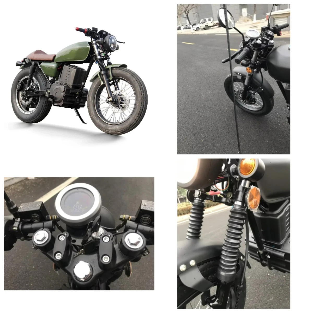 Strova China Wholesale Price Fancy Vintage Electric Vintage Cafe Racerspeed 90km Max Range`100km Racer 3000w 72v 42ah Lithium B
Strova China Wholesale Price Fancy Vintage Electric Vintage Cafe Racerspeed 90km Max Range`100km Racer 3000w 72v 42ah Lithium B
