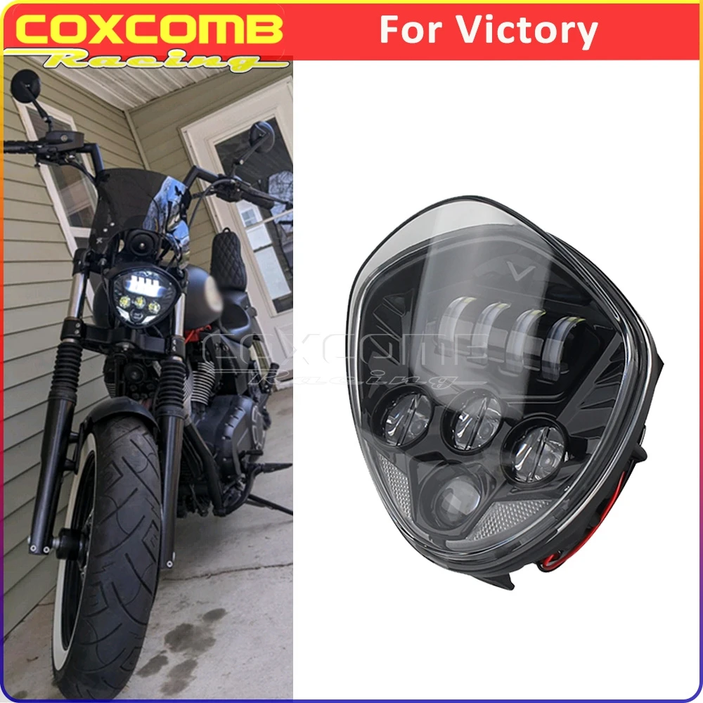 For Polaris Victory Cory Ness Cross Country Tour Cross Country Hammer Magnum Ness Motorcycle Headlight Front LED Head Light Lamp
For Polaris Victory Cory Ness Cross Country Tour Cross Country Hammer Magnum Ness Motorcycle Headlight Front LED Head Light Lamp
