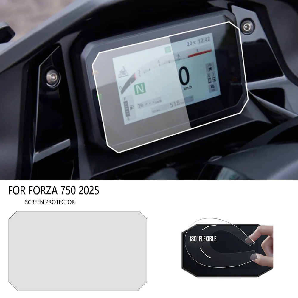 Новая защитная пленка для мотоцикла, аксессуары для защиты от царапин, кластерный экран, приборная панель для Honda Forza 750, Forza750 2025
Новая защитная пленка для мотоцикла, аксессуары для защиты от царапин, кластерный экран, приборная панель для Honda Forza 750, Forza750 2025