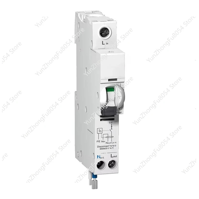 For A9D61840 Residual Current Circuit Breaker with Overcurrent Protection Acti9 IC60N RCBO 1P + Ns 6A 30mA 6000A
For A9D61840 Residual Current Circuit Breaker with Overcurrent Protection Acti9 IC60N RCBO 1P + Ns 6A 30mA 6000A