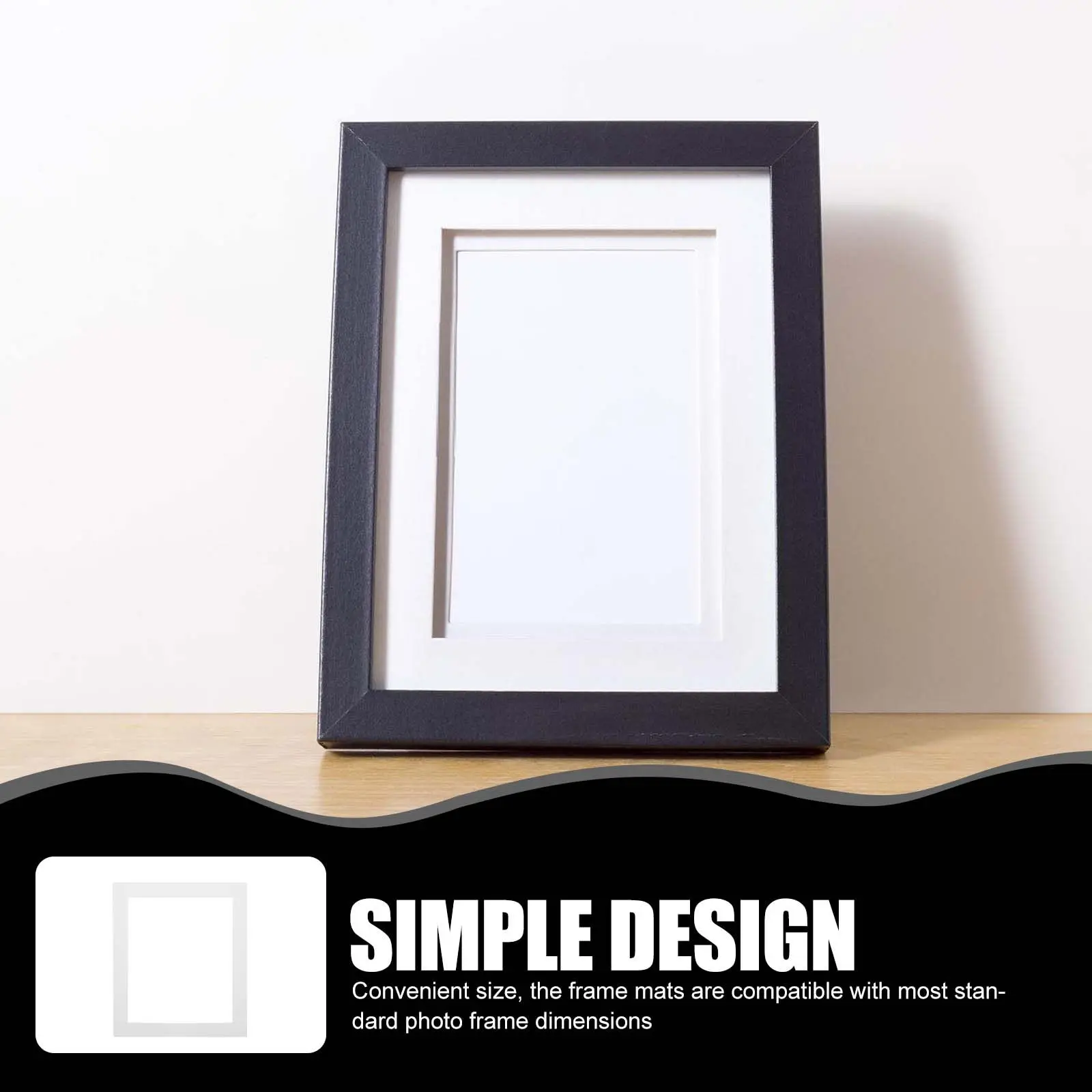 20Pcs Photo Frame Matting Picture Mats Paper Mat Board Precut Mats for Frame Photos Stability Protection Contrast
20Pcs Photo Frame Matting Picture Mats Paper Mat Board Precut Mats for Frame Photos Stability Protection Contrast