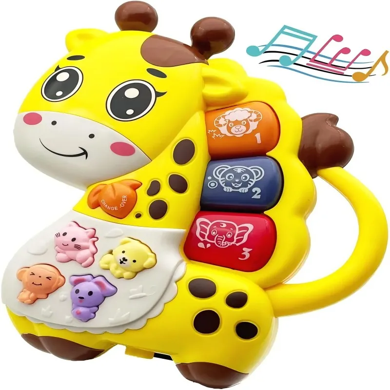 Baby Giraffe Music Toys Animal Baby Piano Musical Light Infant Toys Toddlers Early Education Birthday Gift for 1 2 Year Old
Baby Giraffe Music Toys Animal Baby Piano Musical Light Infant Toys Toddlers Early Education Birthday Gift for 1 2 Year Old