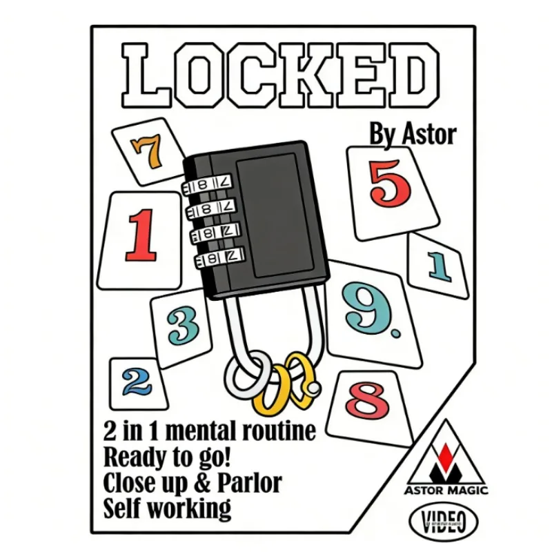 Колода карт Locked By Astor: фокус, трюк, ментализм, иллюзия. Принадлежности для начинающих и профессиональных магов.
Колода карт Locked By Astor: фокус, трюк, ментализм, иллюзия. Принадлежности для начинающих и профессиональных магов.
