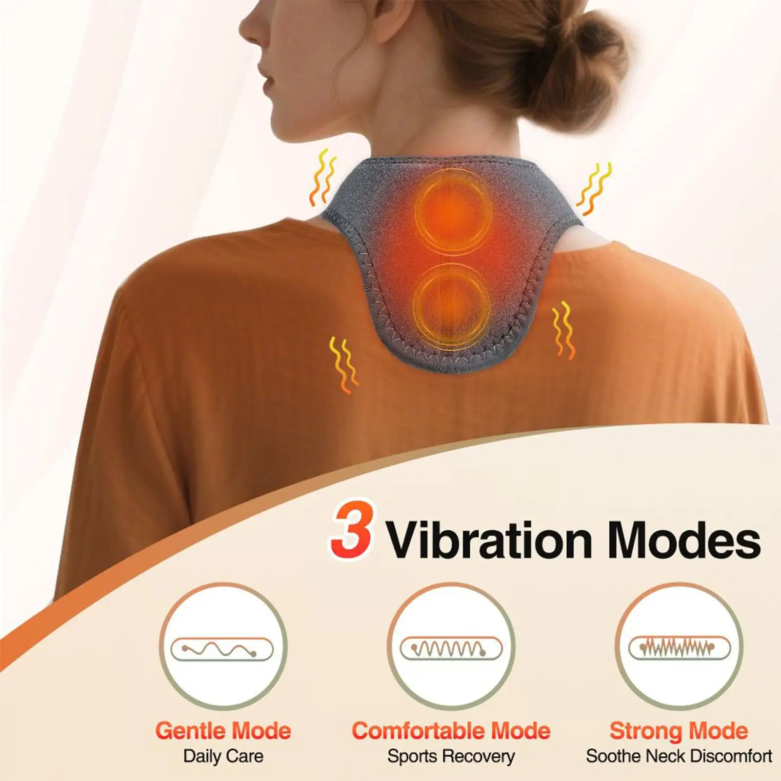 Грелка для шеи 5, настройки нагрева, электрическая грелка, бандаж, электрическая грелка с вибрационным массажем для женщин, мужчин, пожилых людей, дома
Грелка для шеи 5, настройки нагрева, электрическая грелка, бандаж, электрическая грелка с вибрационным массажем для женщин, мужчин, пожилых людей, дома