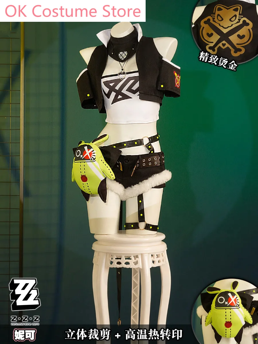 Zenless Zone Zero Nicole Demara Cosplay Costume Cos Game Anime Party Uniform Hallowen Play Role Clothes Clothing
Zenless Zone Zero Nicole Demara Cosplay Costume Cos Game Anime Party Uniform Hallowen Play Role Clothes Clothing