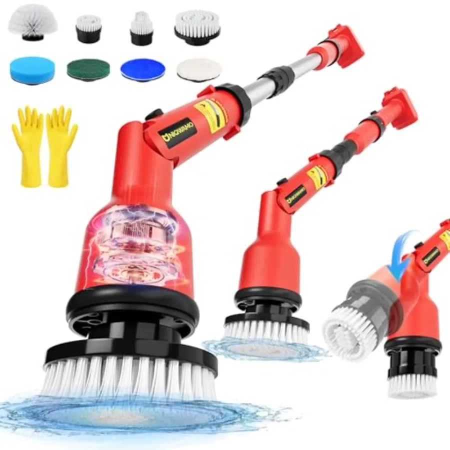 Electric Spin Scrubber Compatible for Milwaukee 18V Battery Battery NOT Included 1000 RPM Battery Powered Scrubber with Adjusta
Electric Spin Scrubber Compatible for Milwaukee 18V Battery Battery NOT Included 1000 RPM Battery Powered Scrubber with Adjusta