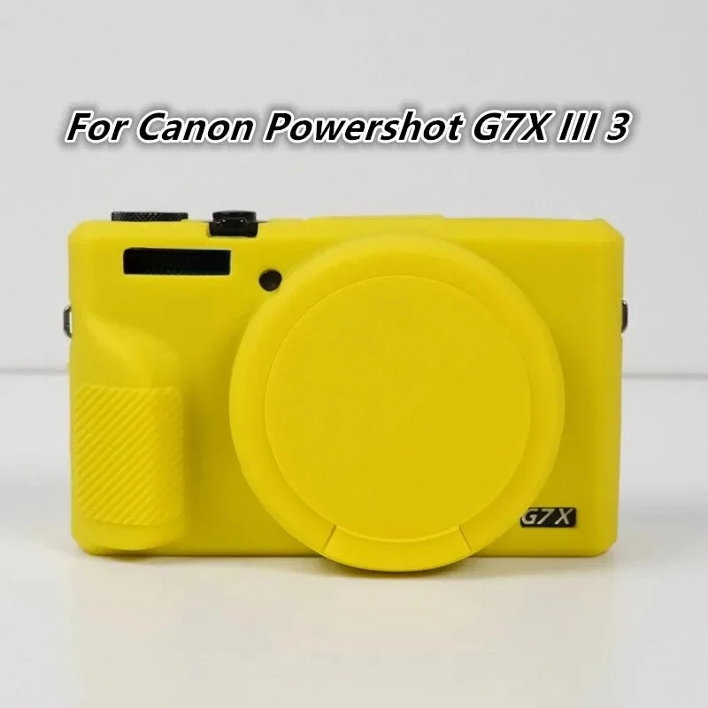 Silicone Armor Skin Case Camera Bag Body Cover Protective For Canon Powershot G7X Mark III II G7XIII G7XM3 G7XII G7XM2 G7X3 G7X2
Silicone Armor Skin Case Camera Bag Body Cover Protective For Canon Powershot G7X Mark III II G7XIII G7XM3 G7XII G7XM2 G7X3 G7X2