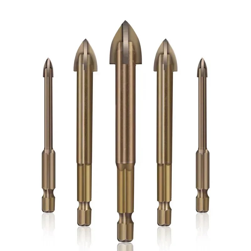 5Pcs Carbide Drill Bit Set Hex Shank Tile Glass Ceramic Drills for Wall 3/4/5/6/7mm Efficient Universal Drilling Tool
5Pcs Carbide Drill Bit Set Hex Shank Tile Glass Ceramic Drills for Wall 3/4/5/6/7mm Efficient Universal Drilling Tool