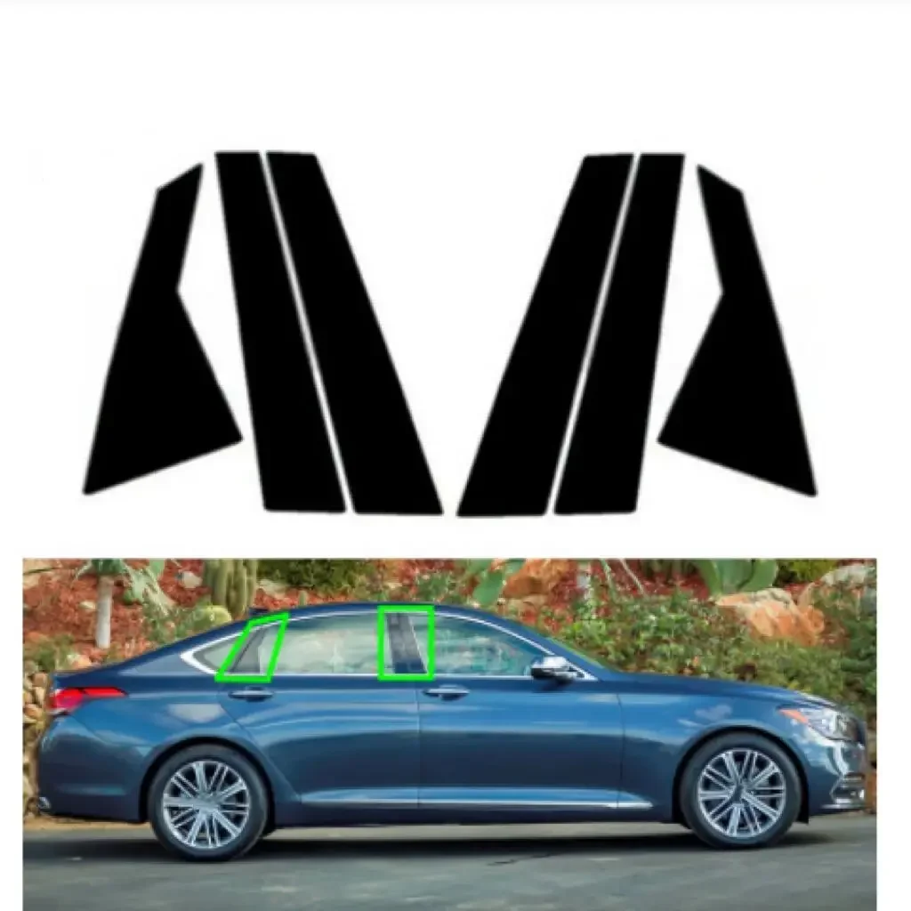 6PCS Car Window Pillar Posts Door Trim Cover Stickers for HYUNDAI GENESIS G80 Sedan 2015 2016 2017 2018 2019 2020 2021 2022
6PCS Car Window Pillar Posts Door Trim Cover Stickers for HYUNDAI GENESIS G80 Sedan 2015 2016 2017 2018 2019 2020 2021 2022