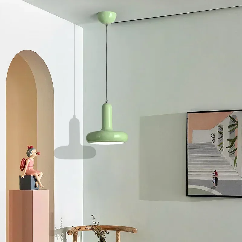 Macaron Small Pendant Lamp Modern Cream Style Bedroom Bedside Lamp Fashionable and Simple Restaurant Bar Table Lamp
Macaron Small Pendant Lamp Modern Cream Style Bedroom Bedside Lamp Fashionable and Simple Restaurant Bar Table Lamp
