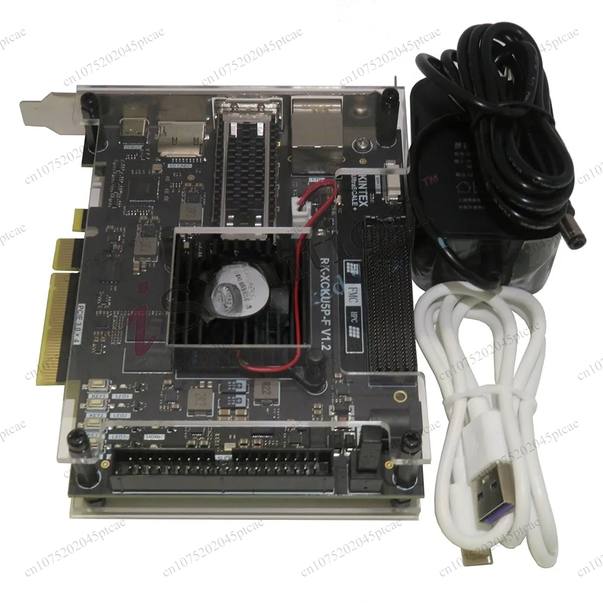 Featuring XCKU5P FMC HPC QSFP28 100G Optical Port PCIe 3.0 RK-XCKU5P-F V1.2 FPGA Development Board Electronic
Featuring XCKU5P FMC HPC QSFP28 100G Optical Port PCIe 3.0 RK-XCKU5P-F V1.2 FPGA Development Board Electronic