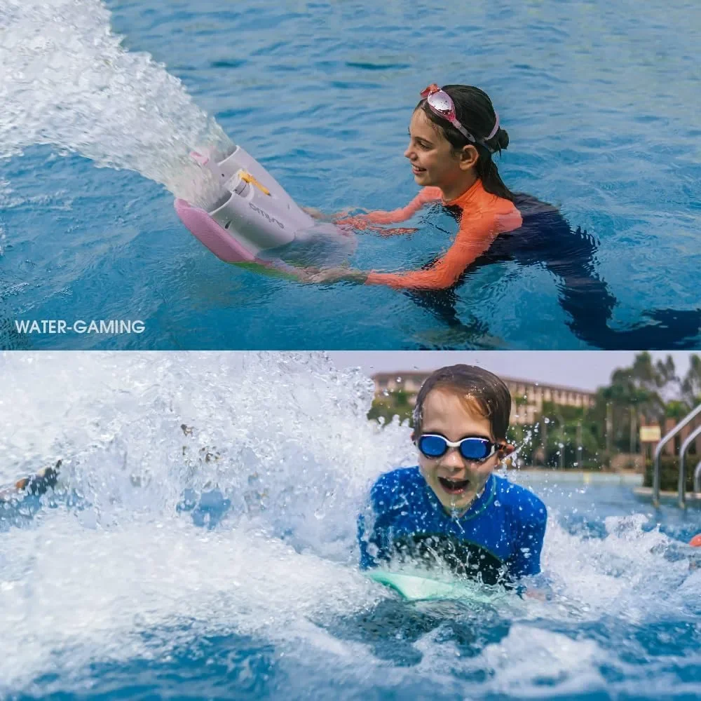 92.5Wh Dual Motor Lightweight Electric Snorkelling Floatboard Swim Training Kickboard 3 Gear 60 Mins for Children Adults
92.5Wh Dual Motor Lightweight Electric Snorkelling Floatboard Swim Training Kickboard 3 Gear 60 Mins for Children Adults
