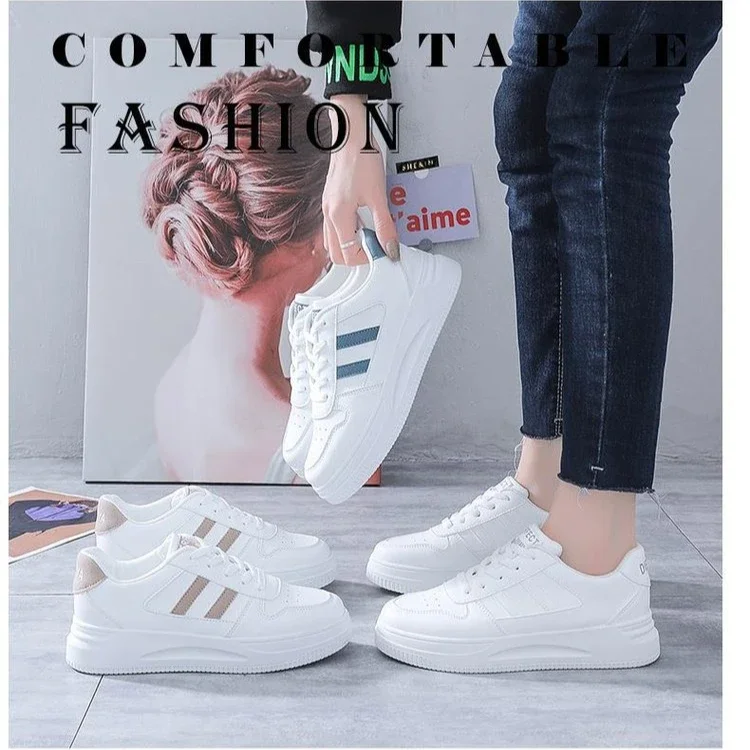 Casual Shoes Women Sports Shoes Wear-resistant and Breathable Female White Shoes Women Tennis Sneakers Lady Simple 2024 New
Casual Shoes Women Sports Shoes Wear-resistant and Breathable Female White Shoes Women Tennis Sneakers Lady Simple 2024 New