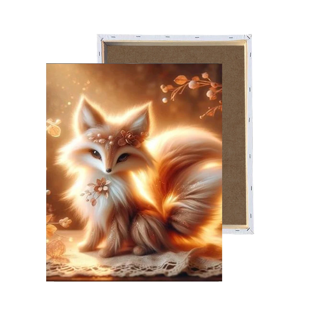 GATYZTORY 5D DIY Framed Diamond Painting Fox Animal Full Square Diamond Mosaic Handicraft Kits Wall Art Home Decoration
GATYZTORY 5D DIY Framed Diamond Painting Fox Animal Full Square Diamond Mosaic Handicraft Kits Wall Art Home Decoration