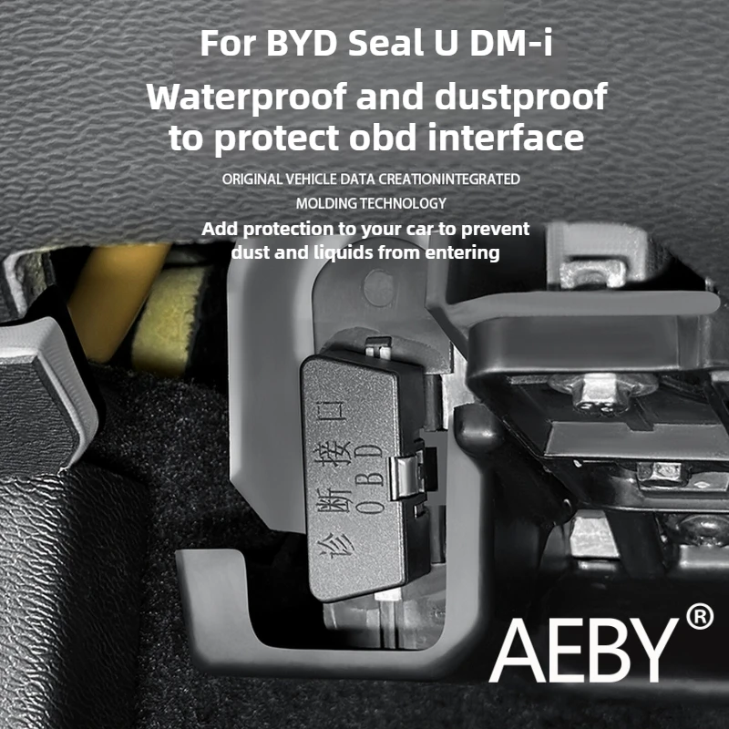 AEBY For BYD Seal U DM-i 2020-2025 OBD Port Cover, Dust Proof Waterproof Protector Cap, Shockproof Plug for OBD2 Connector
AEBY For BYD Seal U DM-i 2020-2025 OBD Port Cover, Dust Proof Waterproof Protector Cap, Shockproof Plug for OBD2 Connector