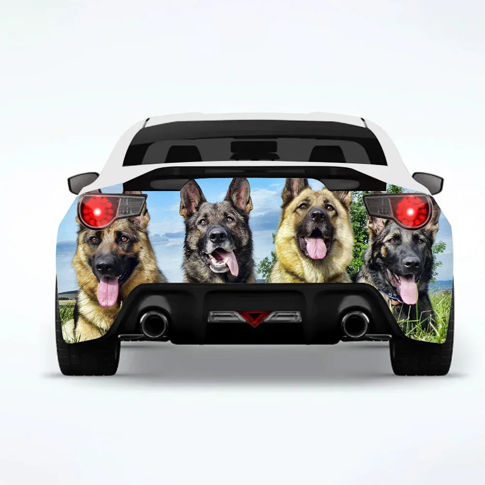 German Shepherd Dog Car Rear Wrap Car Stickers vehicle Decal Creative Sticker Car-Body Appearance Modification Decor Stickers
German Shepherd Dog Car Rear Wrap Car Stickers vehicle Decal Creative Sticker Car-Body Appearance Modification Decor Stickers