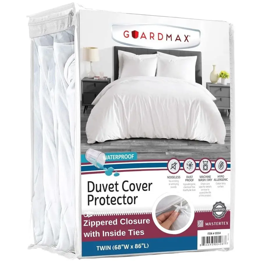 Waterproof Duvet Cover Jersey Fabric with Zipper Closure Premium Quality, Bed Bug amp Allergen Proof Twin 68 x 86
Waterproof Duvet Cover Jersey Fabric with Zipper Closure Premium Quality, Bed Bug amp Allergen Proof Twin 68 x 86