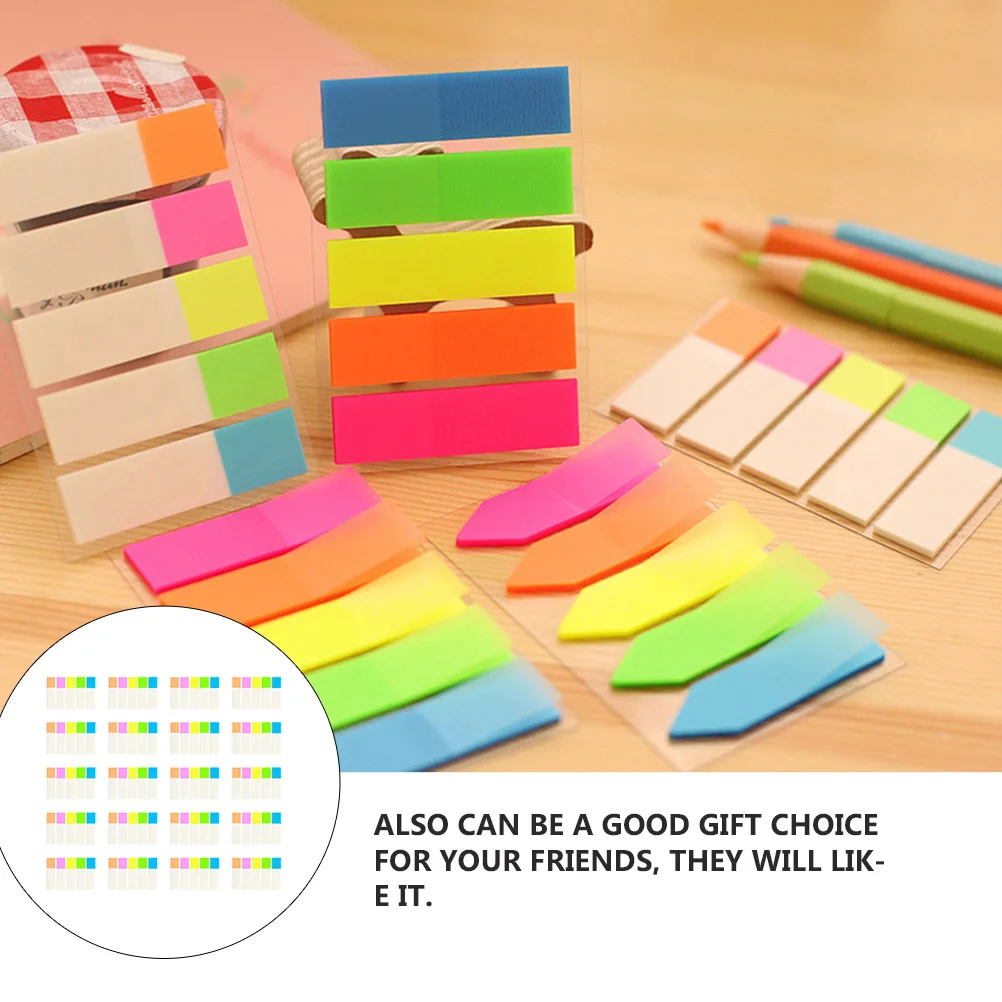 20 Sets Colorful Sticky Tabs for Student Learning Colorful Labels Labels Books Reports Journals Gifts
20 Sets Colorful Sticky Tabs for Student Learning Colorful Labels Labels Books Reports Journals Gifts