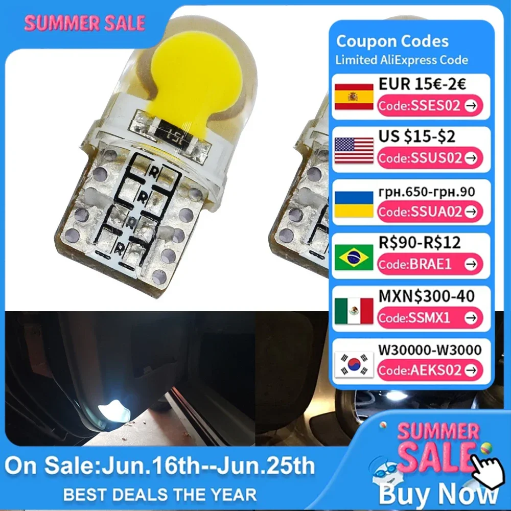 2X T10 Universal Car Turn Side License Plate Light Lamp Silica White Blue Pink 194 W5W LED Waterproof 168 Auto Super Bright Bulb
2X T10 Universal Car Turn Side License Plate Light Lamp Silica White Blue Pink 194 W5W LED Waterproof 168 Auto Super Bright Bulb