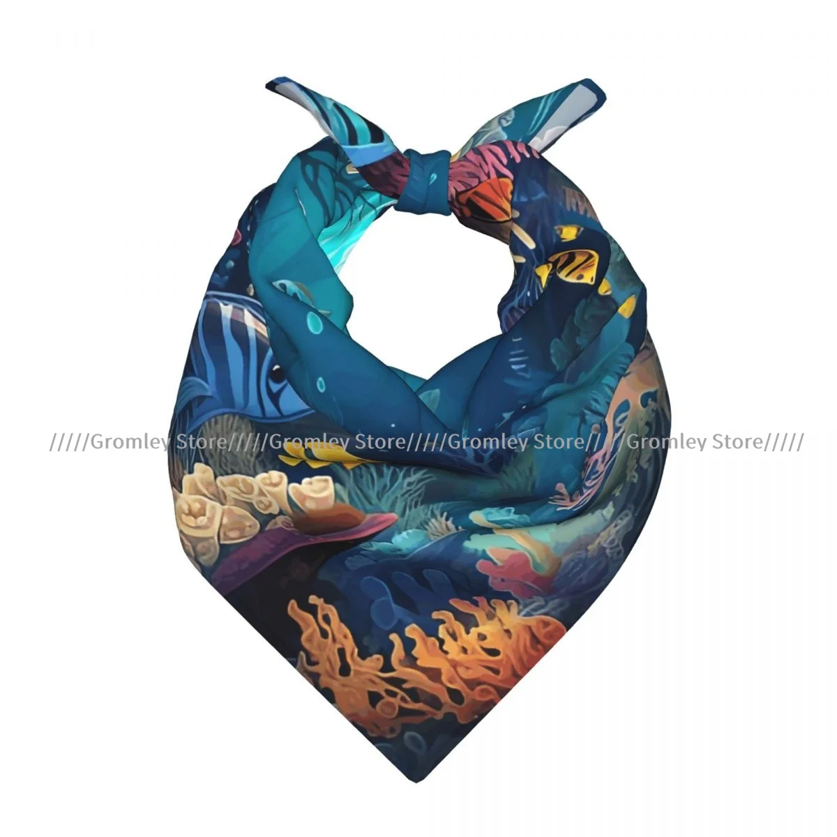 Square Scarf Women Tropical Fish Underwater World Landscape Bandana Headscarf
Square Scarf Women Tropical Fish Underwater World Landscape Bandana Headscarf