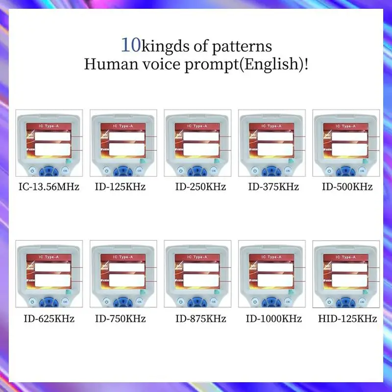 A24U RFID Copier RFID Reader Writer Multi-Frequency RFID Card Reader Smart Card Decoder For Access Control Home Security
A24U RFID Copier RFID Reader Writer Multi-Frequency RFID Card Reader Smart Card Decoder For Access Control Home Security