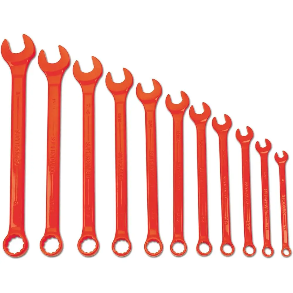 11-Piece Red Super Combo Wrench Set
11-Piece Red Super Combo Wrench Set