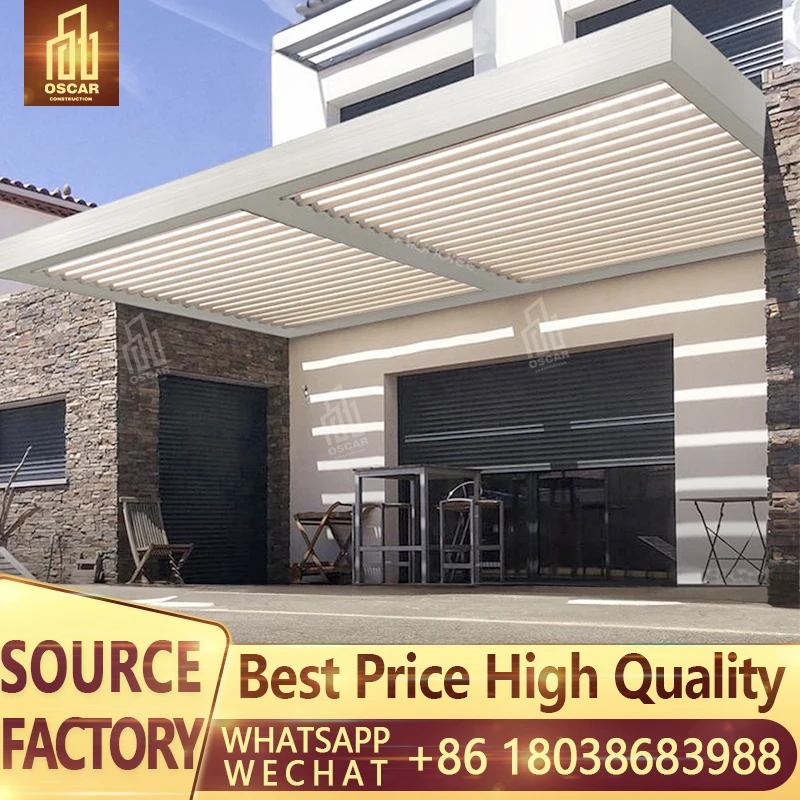 2023 Hot Style Louvered Roof Kits Outdoor Remote Control Motorized Pergola Electric Aluminum Pergola
2023 Hot Style Louvered Roof Kits Outdoor Remote Control Motorized Pergola Electric Aluminum Pergola