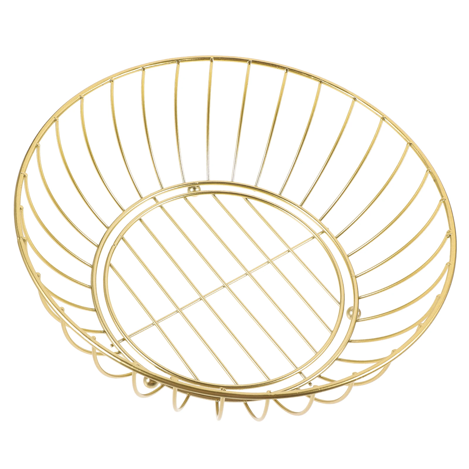Iron Fruit Plate Wire Baskets Metal Container Gold Snack Tray Living Room Luxury Minimalist Storage Solution
Iron Fruit Plate Wire Baskets Metal Container Gold Snack Tray Living Room Luxury Minimalist Storage Solution