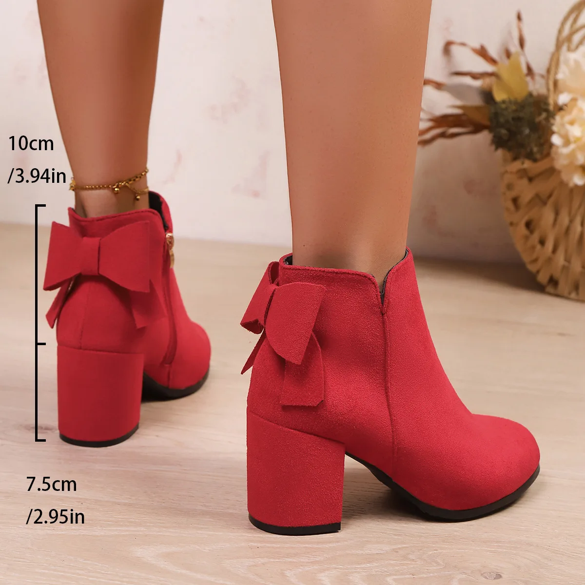 2025 New Women Ankle Boots Large Size Fashion Outdoor Party Shoes Female Autumn Winter High Heels Boots Women Zapatos De Mujer
2025 New Women Ankle Boots Large Size Fashion Outdoor Party Shoes Female Autumn Winter High Heels Boots Women Zapatos De Mujer