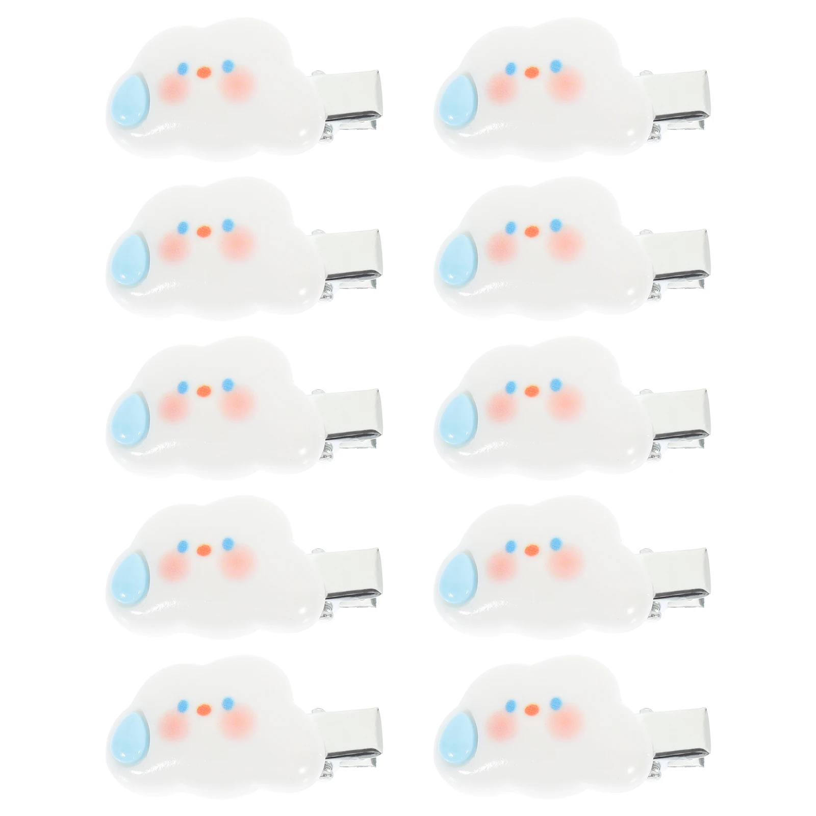 10pcs Cloud Shape Hair Barrettes Styling Clips Girls Kawaii Accessories Safe Usage
10pcs Cloud Shape Hair Barrettes Styling Clips Girls Kawaii Accessories Safe Usage