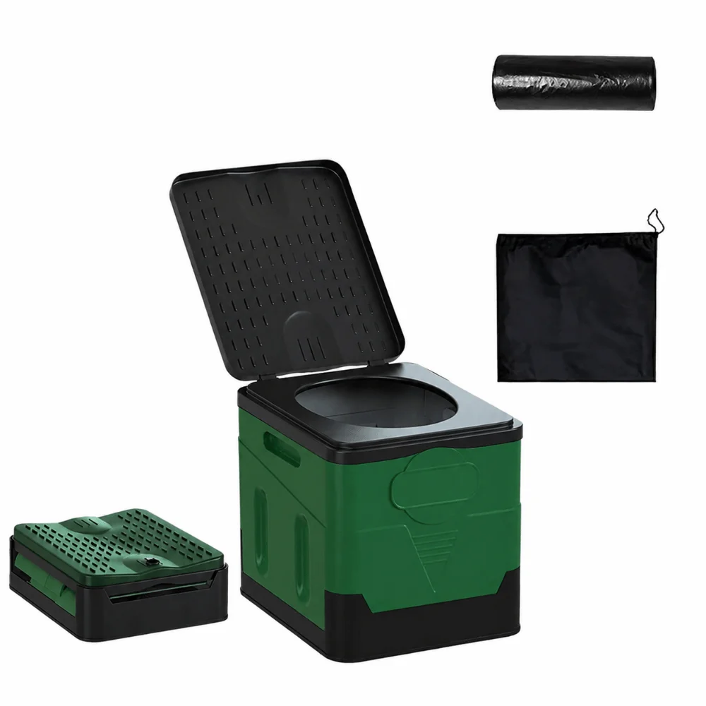 Durable Waterproof Portable Toilet With Cover Supports 150kg Camping Toilet Folding Toilet Hiking
Durable Waterproof Portable Toilet With Cover Supports 150kg Camping Toilet Folding Toilet Hiking