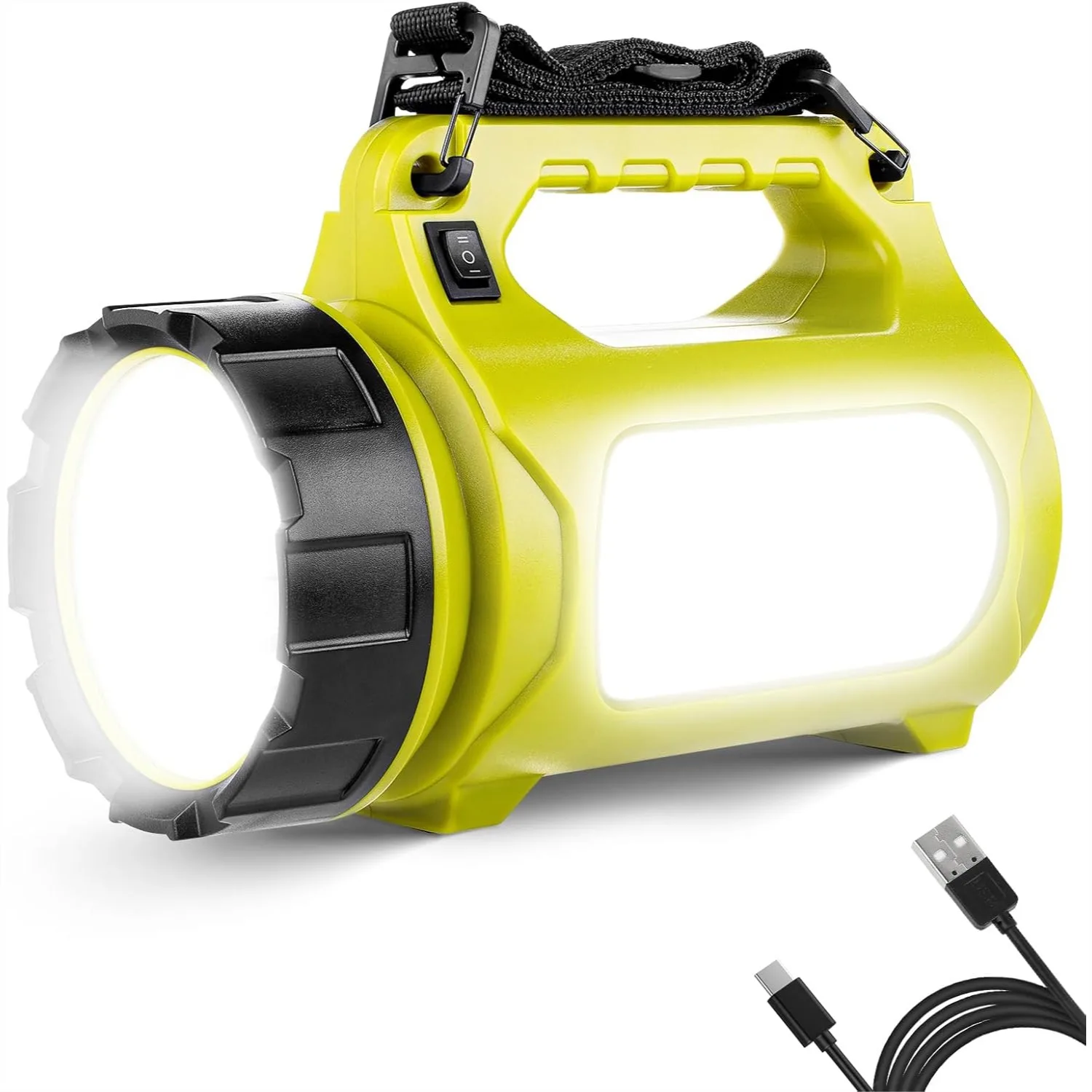 Rechargeable LED Lantern 1000LM, 5 Light Modes, Camping Essentials for Hurricane Emergency, Hiking, Home, USB Cable Included
Rechargeable LED Lantern 1000LM, 5 Light Modes, Camping Essentials for Hurricane Emergency, Hiking, Home, USB Cable Included