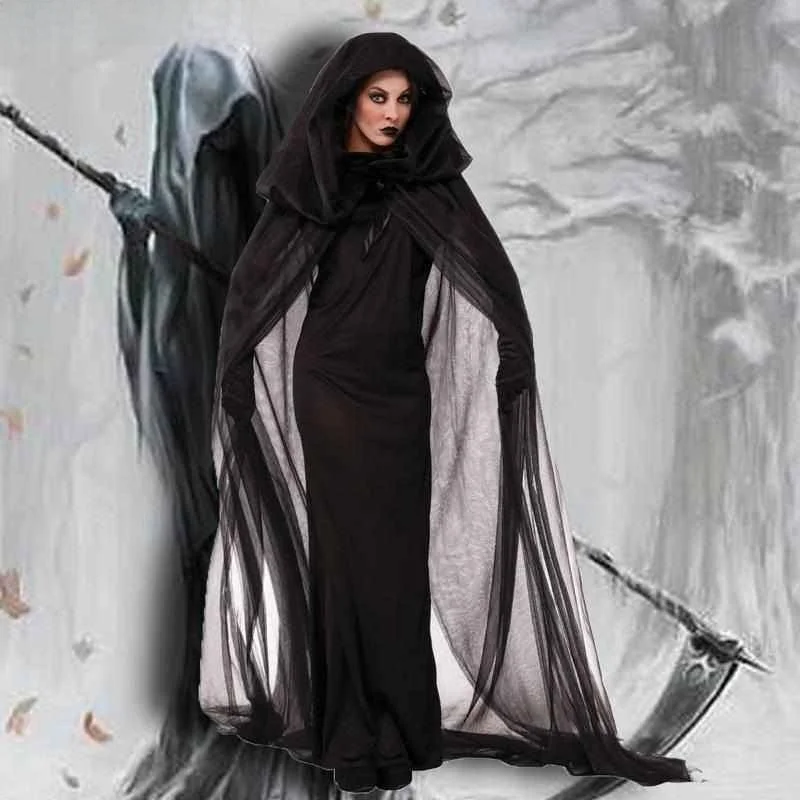 Halloween Witch Costume Long Skirt Performance Clothes Female Witches Outfit Traditional Chinese Stage Costume Young Women
Halloween Witch Costume Long Skirt Performance Clothes Female Witches Outfit Traditional Chinese Stage Costume Young Women