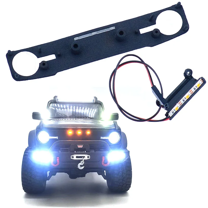 TRX4M LED 5V Integrated Grille and Headlight Bezel T for 1/18 RC Crawler Car Traxxas TRX4-M Bronco Upgrade Parts
TRX4M LED 5V Integrated Grille and Headlight Bezel T for 1/18 RC Crawler Car Traxxas TRX4-M Bronco Upgrade Parts