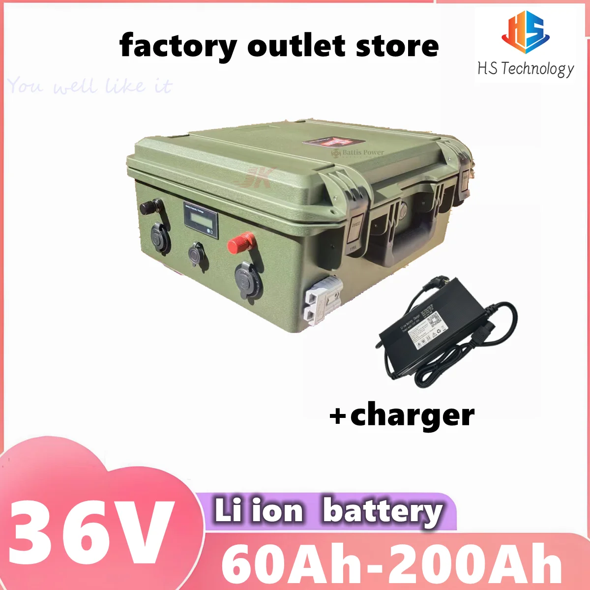 36V 60Ah 80Ah 100Ah 120Ah 150Ah 160Ah 200Ah Lithium Ion Battery for 3500W Trolling Motor,EVBoat,RV Inverter Outdoor Camping
36V 60Ah 80Ah 100Ah 120Ah 150Ah 160Ah 200Ah Lithium Ion Battery for 3500W Trolling Motor,EVBoat,RV Inverter Outdoor Camping