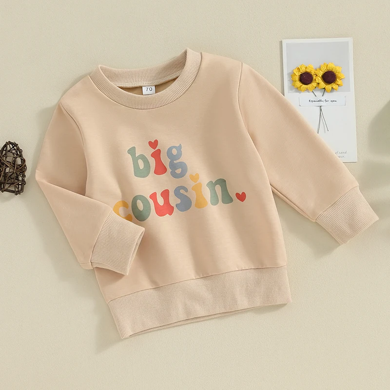 Toddler Boy Girl Fall Sweatshirt Colorful Letter Print Long Sleeve Pullover Round Neck Loose Tops
Toddler Boy Girl Fall Sweatshirt Colorful Letter Print Long Sleeve Pullover Round Neck Loose Tops
