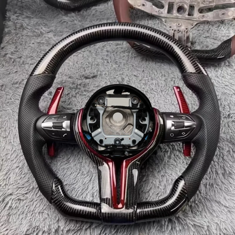 Индивидуальные аксессуары из карбона и кожи для BMW F10, F30, 5 серии, 3 серии, 6 серии, X1, X2, X4, X6, M3, M6, X3: руль
Индивидуальные аксессуары из карбона и кожи для BMW F10, F30, 5 серии, 3 серии, 6 серии, X1, X2, X4, X6, M3, M6, X3: руль