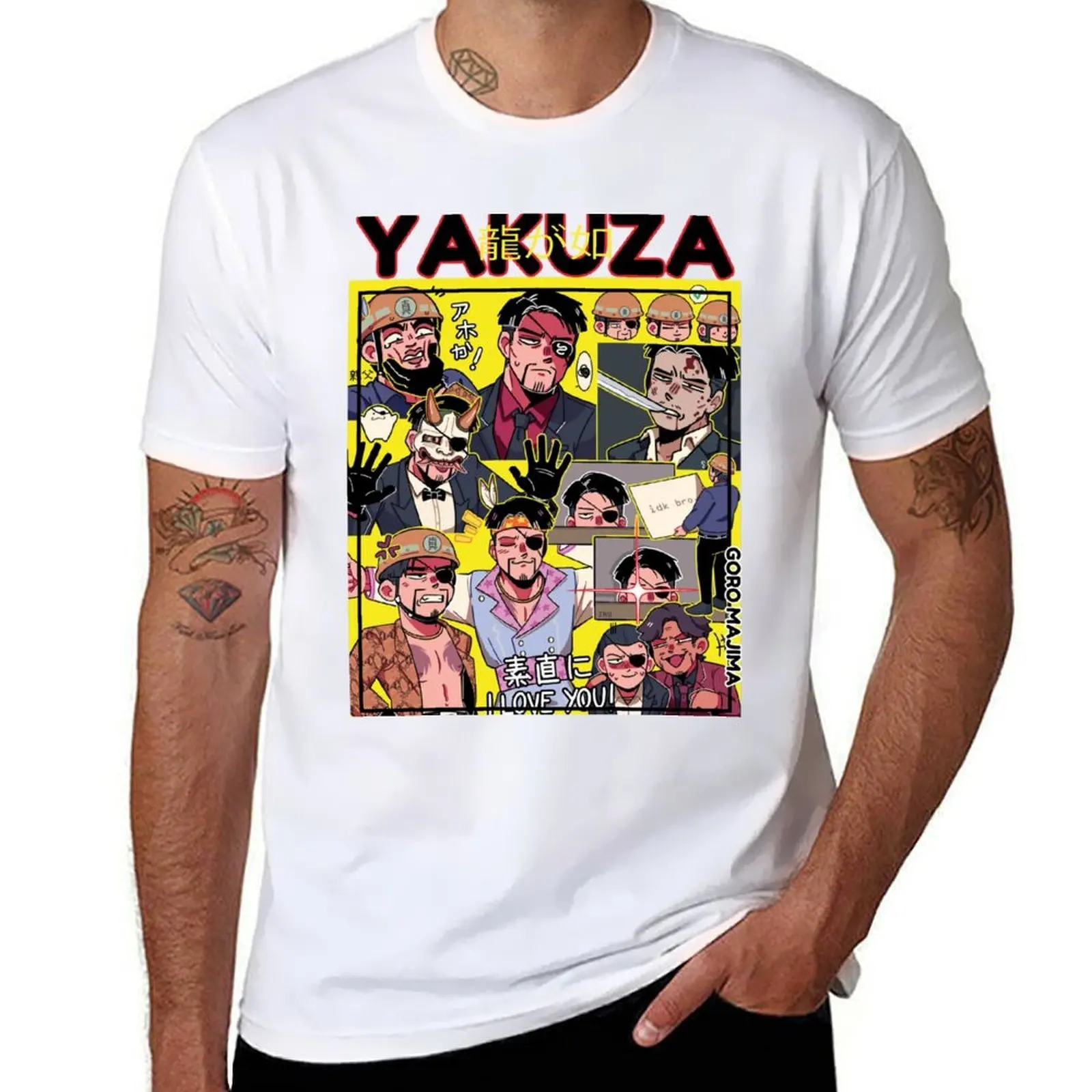 Goro Majima T-Shirt t shirts for man cotton cotton t shirt man T-Shirt
Goro Majima T-Shirt t shirts for man cotton cotton t shirt man T-Shirt