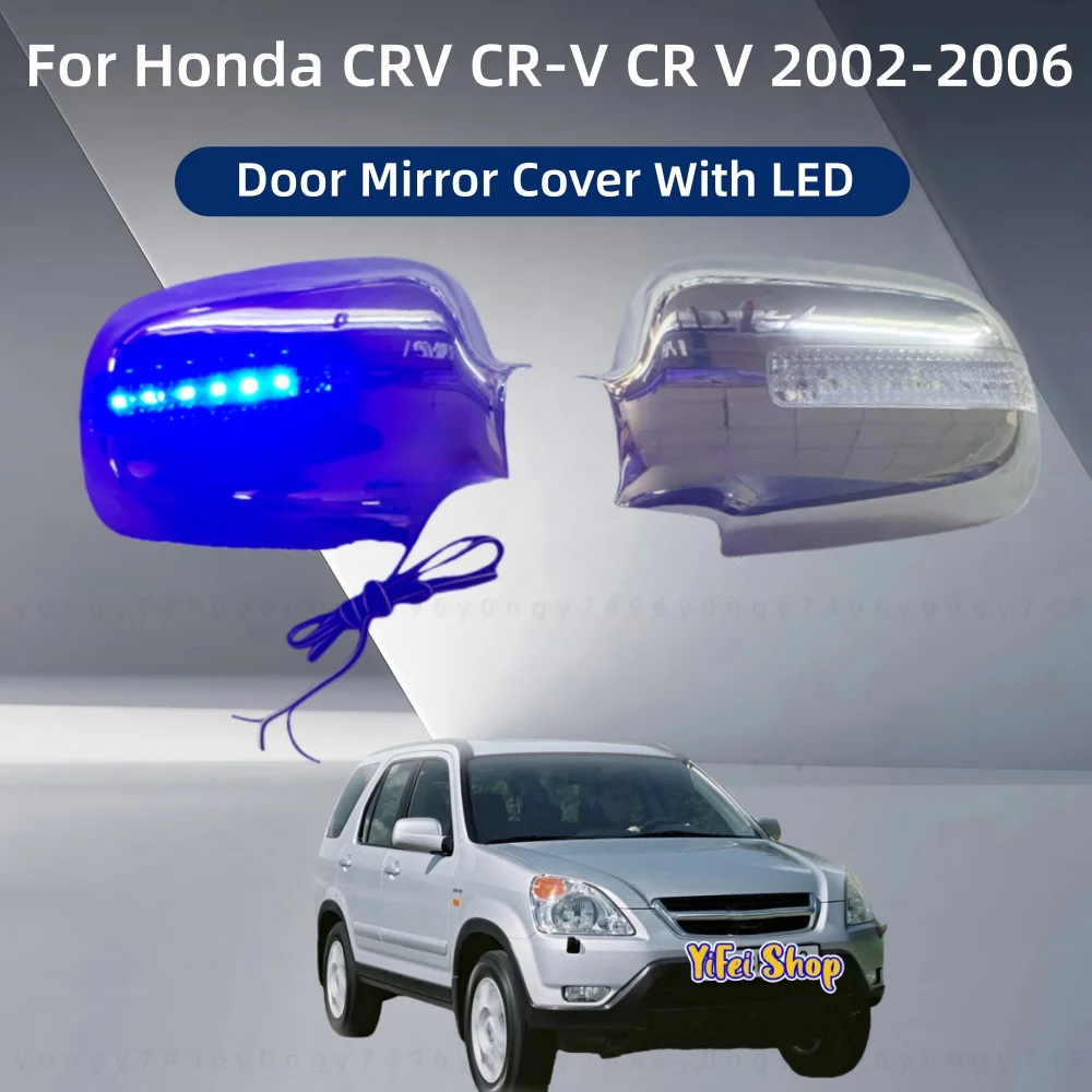 2pcs Car ABS Chrome Rearview Accessories Plated Trim 2002 2003 2004 2005 2006 For Honda CRV CR-V CR V Door Mirror Cover With LED
2pcs Car ABS Chrome Rearview Accessories Plated Trim 2002 2003 2004 2005 2006 For Honda CRV CR-V CR V Door Mirror Cover With LED